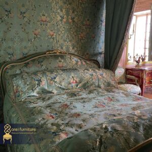 طقم فراش نموذج زهرة مزدوجة الألمانیة