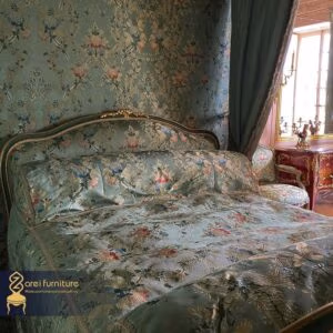 طقم فراش نموذج زهرة مزدوجة الألمانیة